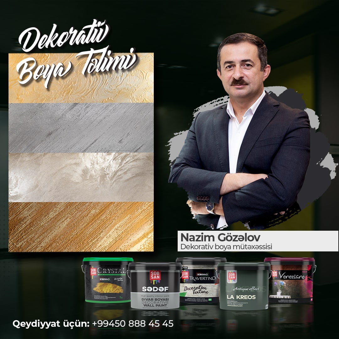 Dekorativ boya təlimi